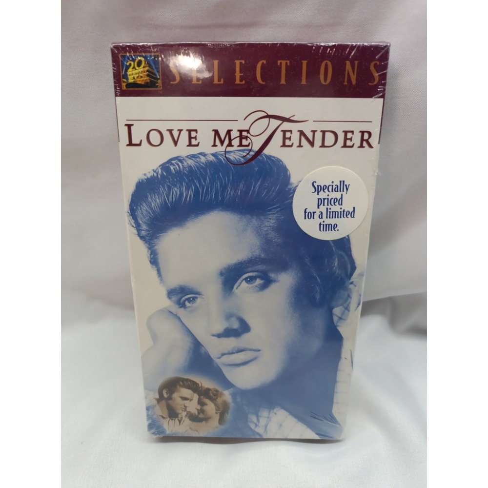 Love Me Tender VHS Tape 1984 Elvis Presley New Sealed Fox Watermarks